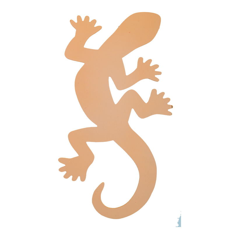 Gecko, cut out, 24x45cm with hanger, made of wood