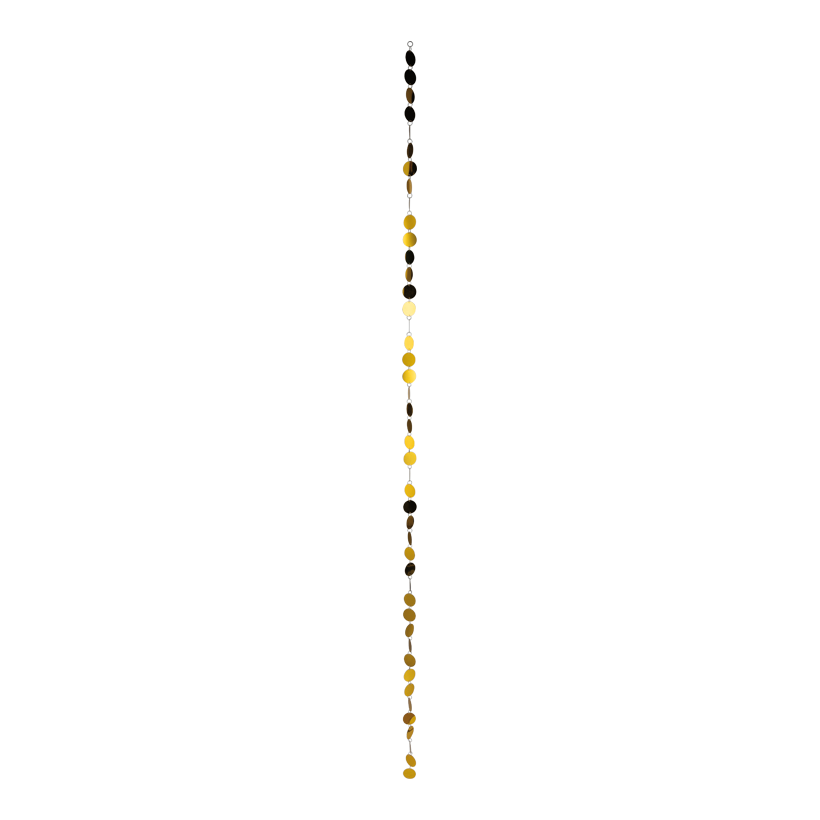 Folienplättchengirlande, 200cm ⌀ 3,5cm rund