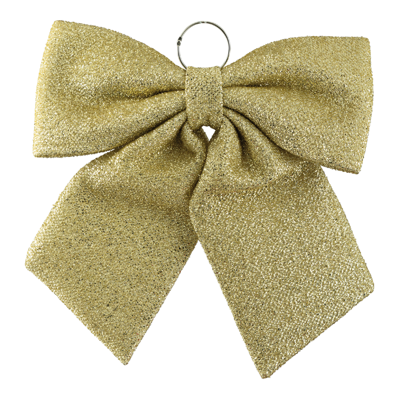 Bow, 48x44cm out of fabric, glittered, to hang