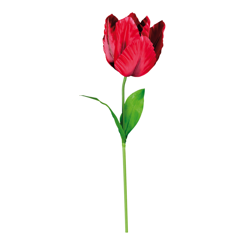 Tulpe, 130cm Blüte: Ø 20cm aus Kunststoff/Kunstseide, mit Stiel