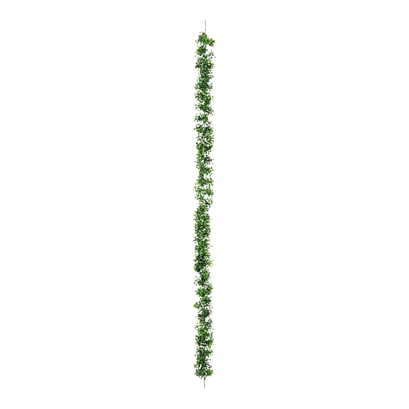 Box tree garland, Ø 8cm, 270cm, plastic