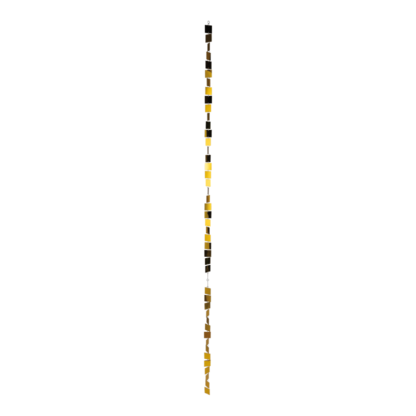 Foliengirlande, 200cm 4x4cm viereckig