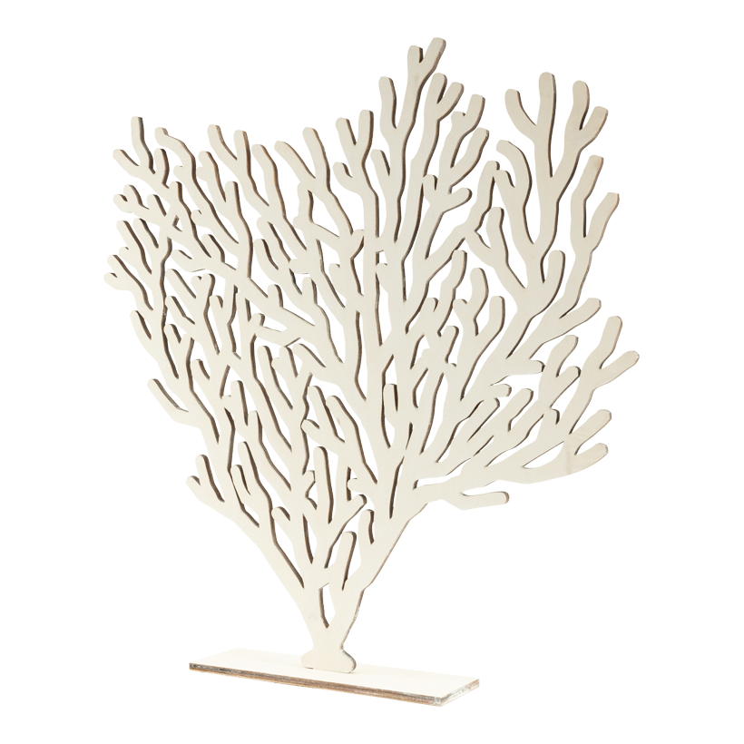 Coral, 30cm 2pcs, out of wooden, standing