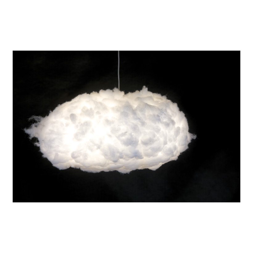 LED cloud, 65x35x30cm for indoor, with hanger, with switch