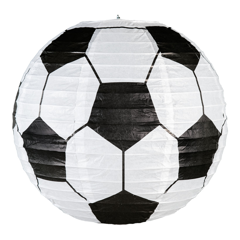 Lantern, Ø30cm soccer ball, made of paper