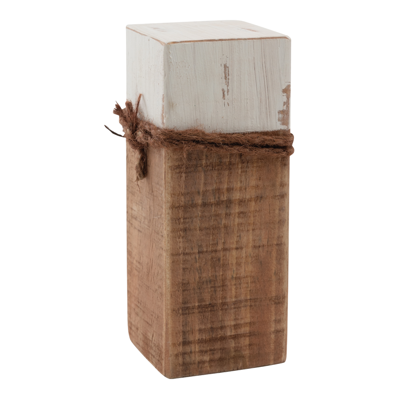 Bornes en kit, 20x8cm 2 pcs en bois de sapin